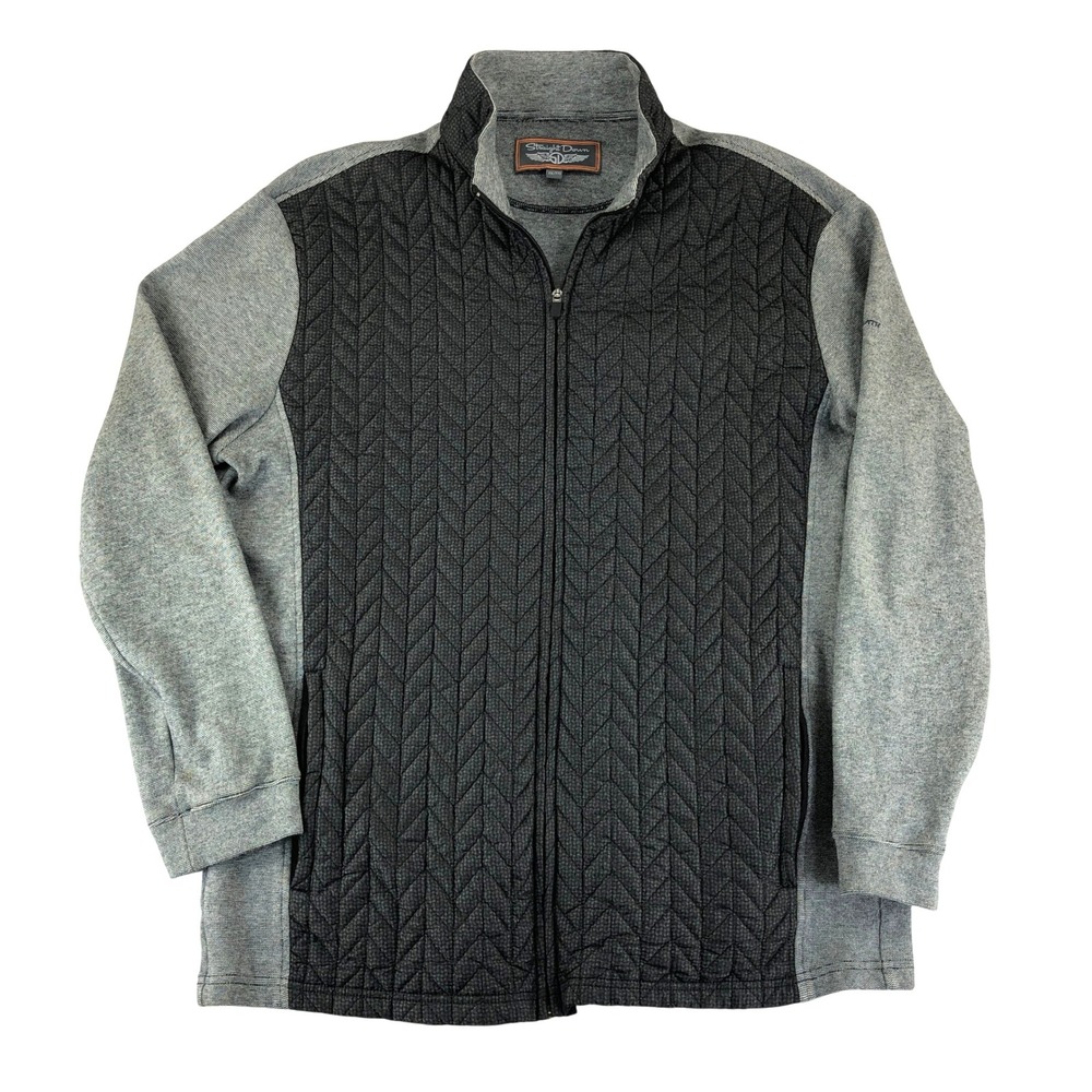 Straight Down Gravity Full Zip Jacket Quilted Men… - image 1